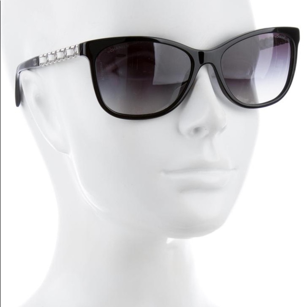 Chanel 5260 Black Chain Sunglasses